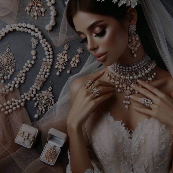 Quelle est la meilleure façon d'assortir des bijoux en perles avec des tenues de mariage ?
